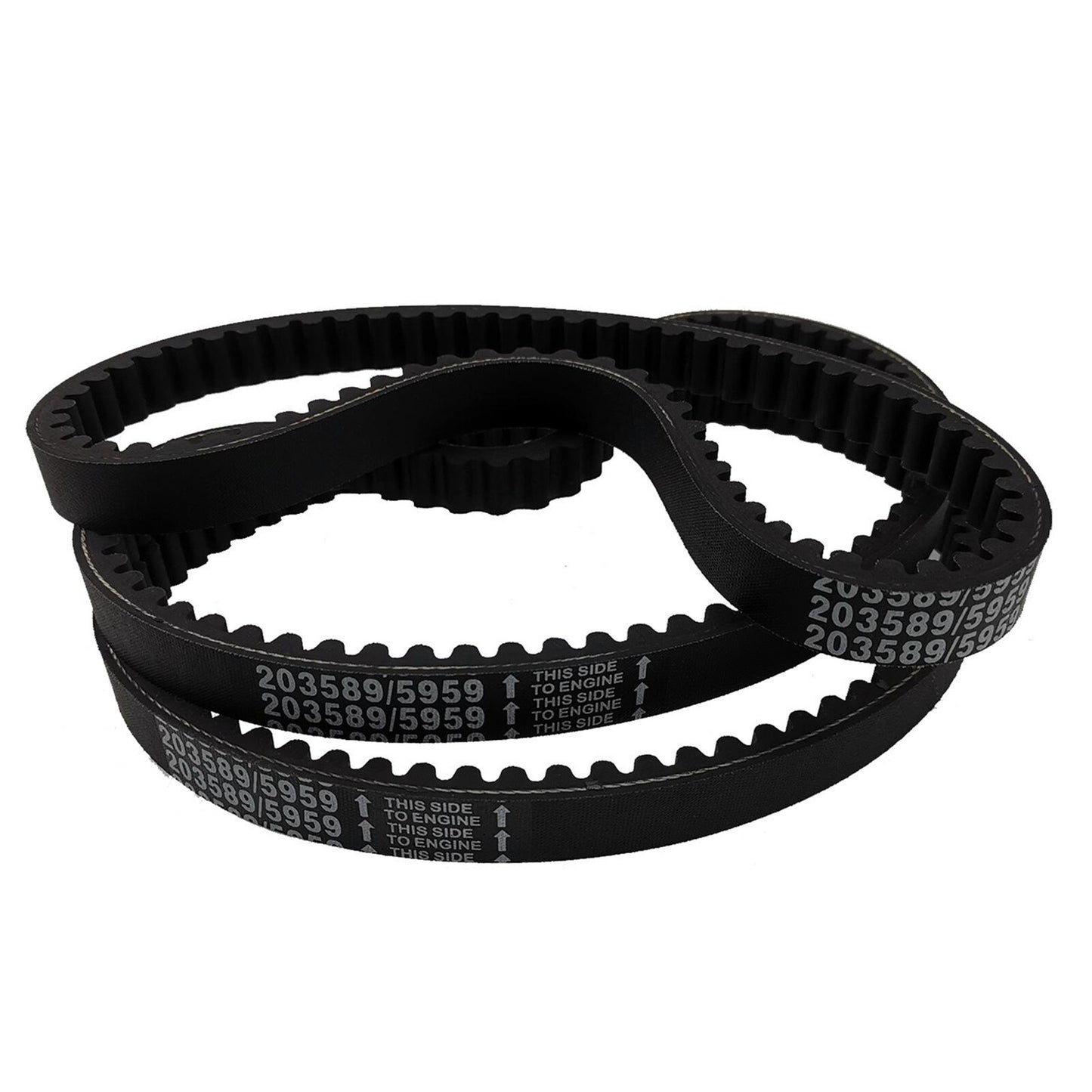 3 Pcs Kart Car Drive Belt Durable Replacement For Manco 5959 For Comet 203589