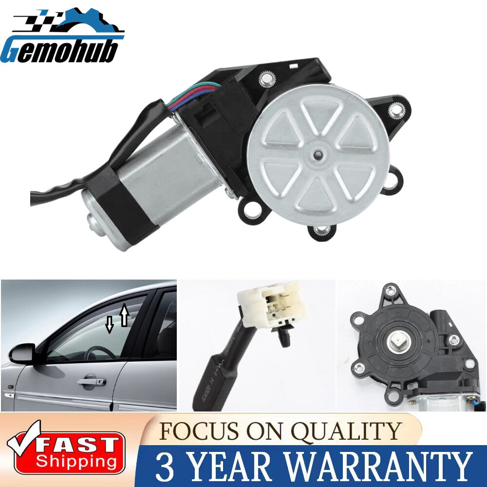 Front Left Power Window Lifter Regulator Motor For 2003-2007 for Infiniti G35 Coupe