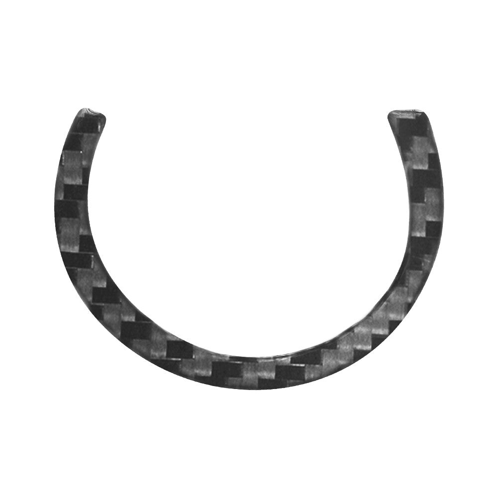 Carbon Fiber Ignition Key Inner Ring Cover Trim for Toyota Hilux 2015-2021