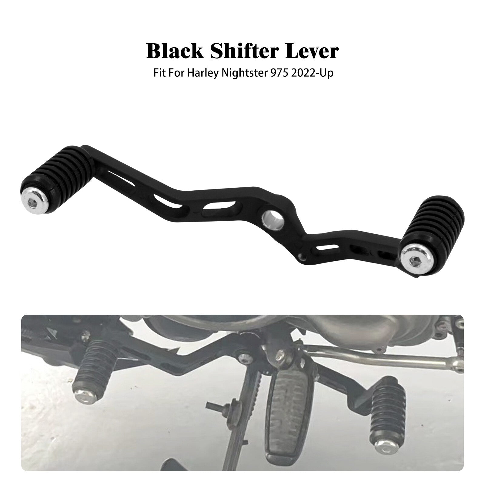 Heel Toe Gear Shift Lever Shifter Pegs for Harley Nightster 975 RH975S 2022 2023