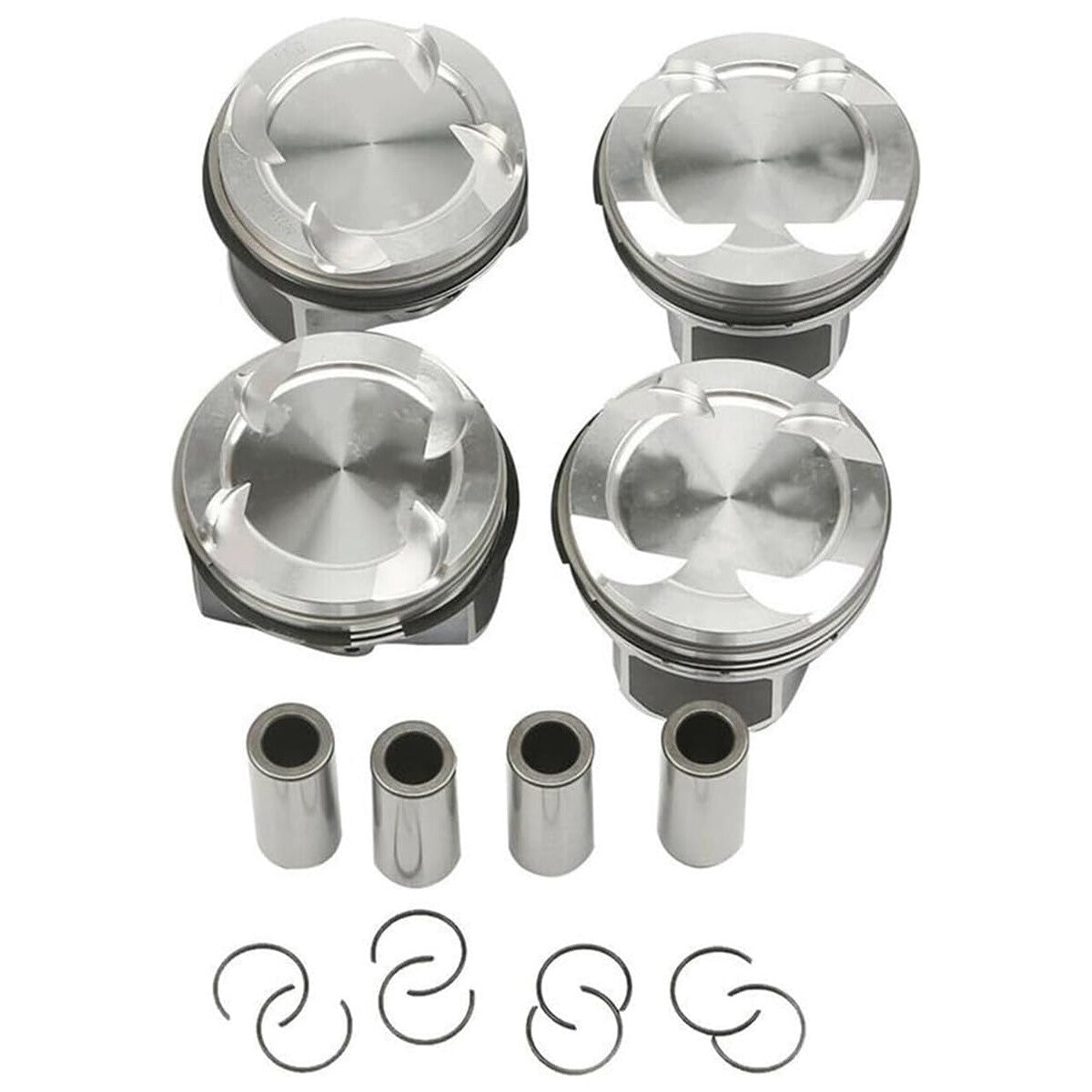 4x Pistons  Rings Set 11258638450 Fits for 330i 430i F30 F32 F56 G20 G30 B46