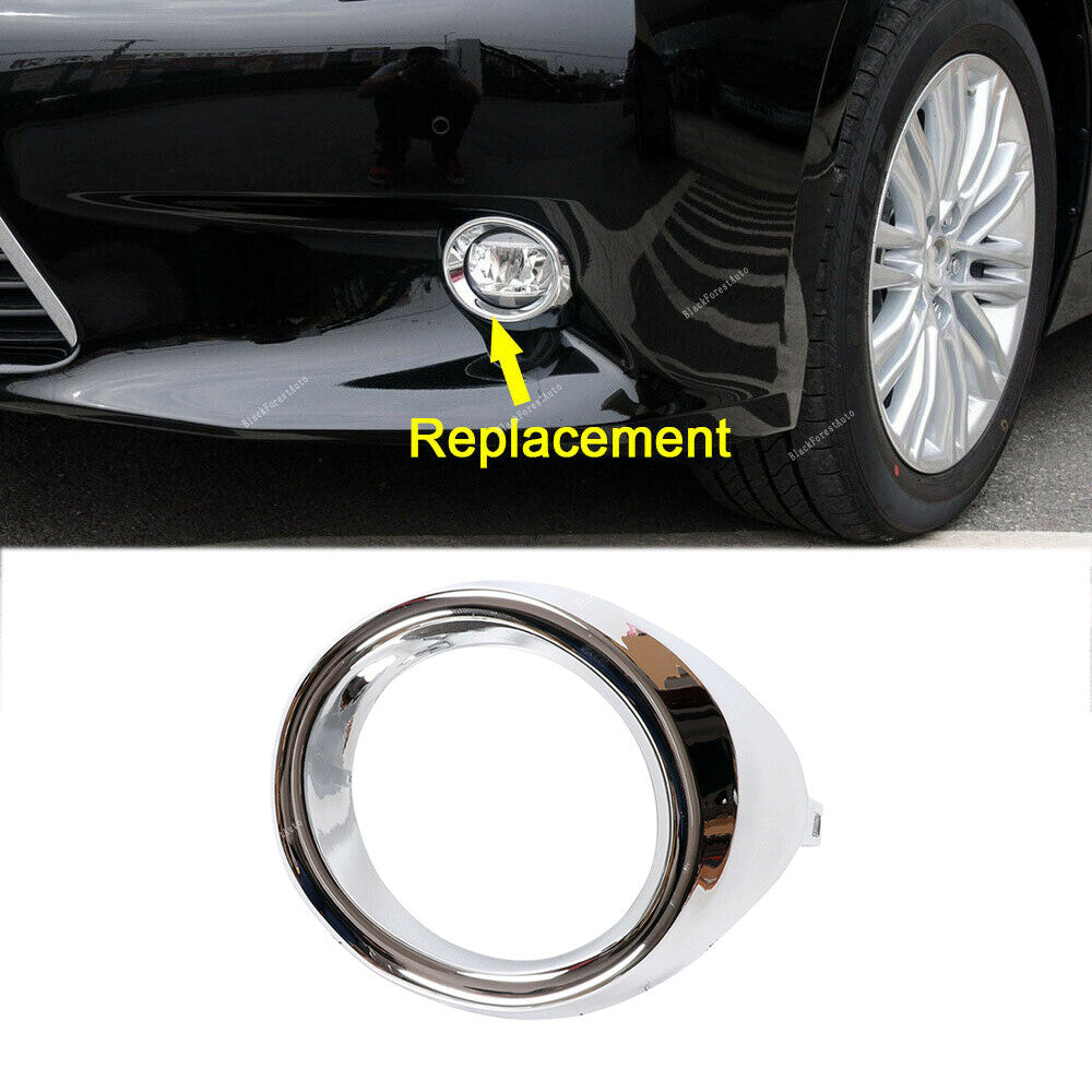 Left Fog Lights Lamp Cover Trim Fit For 2013-2015 for Lexus ES300h ES350 81482-33050