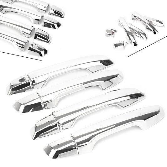 Chrom T¨¹rgriff Abdeckung Verkleidung Set f¨¹r for Honda CR-V CRV 2017 2018 4 Sets