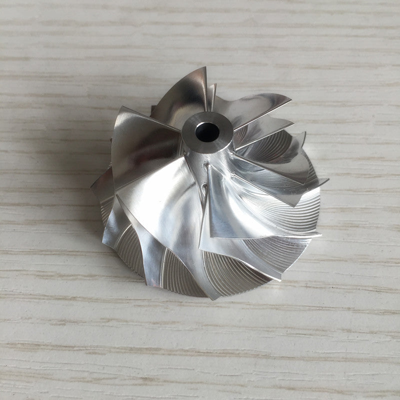 K04 41.00/50.96mm 5304-123-2036 6+6 blades Turbocharged milling/bulk compressor wheel
