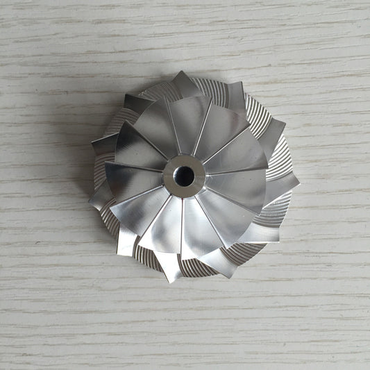 CT10V 42.87/62.00mm 17291-0L040 upgrade 11+0 blades billet compressor wheel
