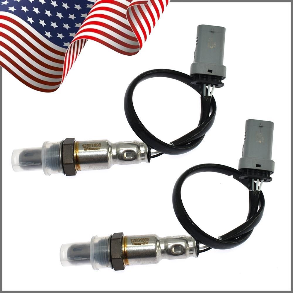 2x Downstream Oxygen Sensors for Buick for Chevrolet Malibu Blazer for GMC 12661898