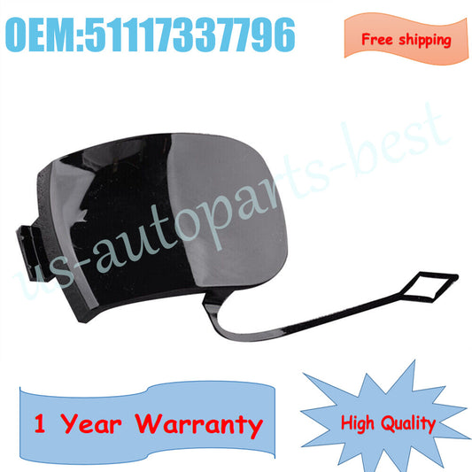 Front Bumper Tow Hook Eye Cap Cover for BMW for MINI Cooper S Hatchback 2014-2018