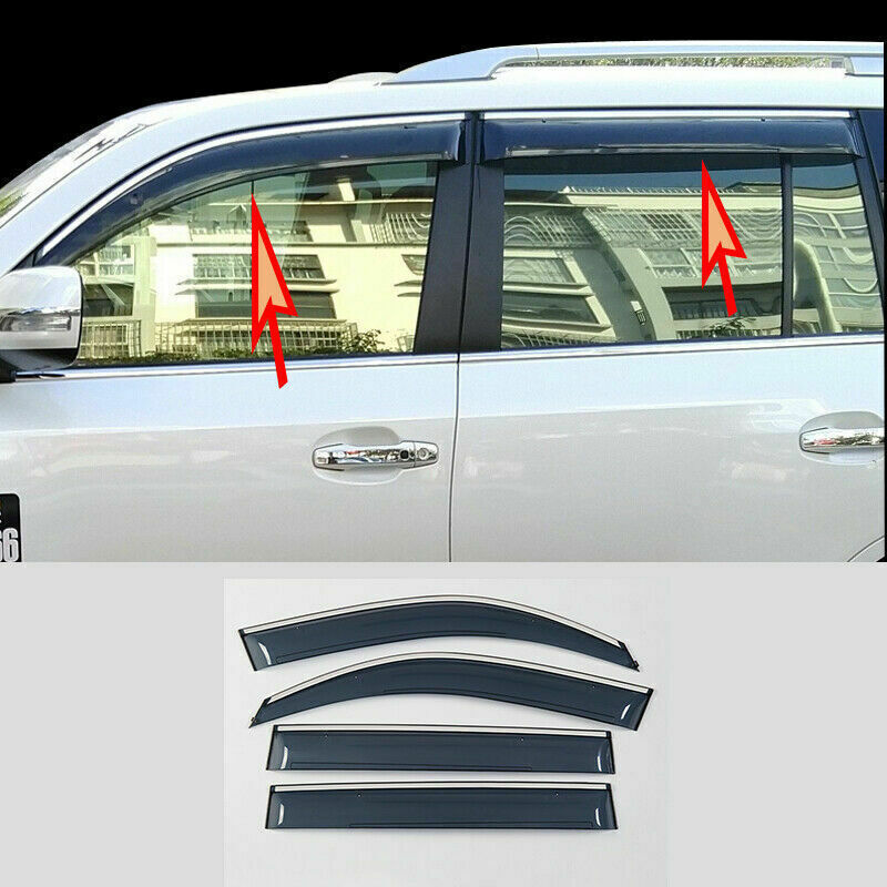 for LEXUS LX570 2016-2021 Car Window Visor Vent Sun Shade Rain Guard Door Visor