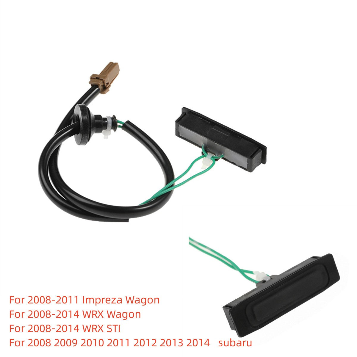 Wagon STI for Subaru Black Rear Lift Gate Trunk Switch 63270FG001 for 2008-2014 WRX