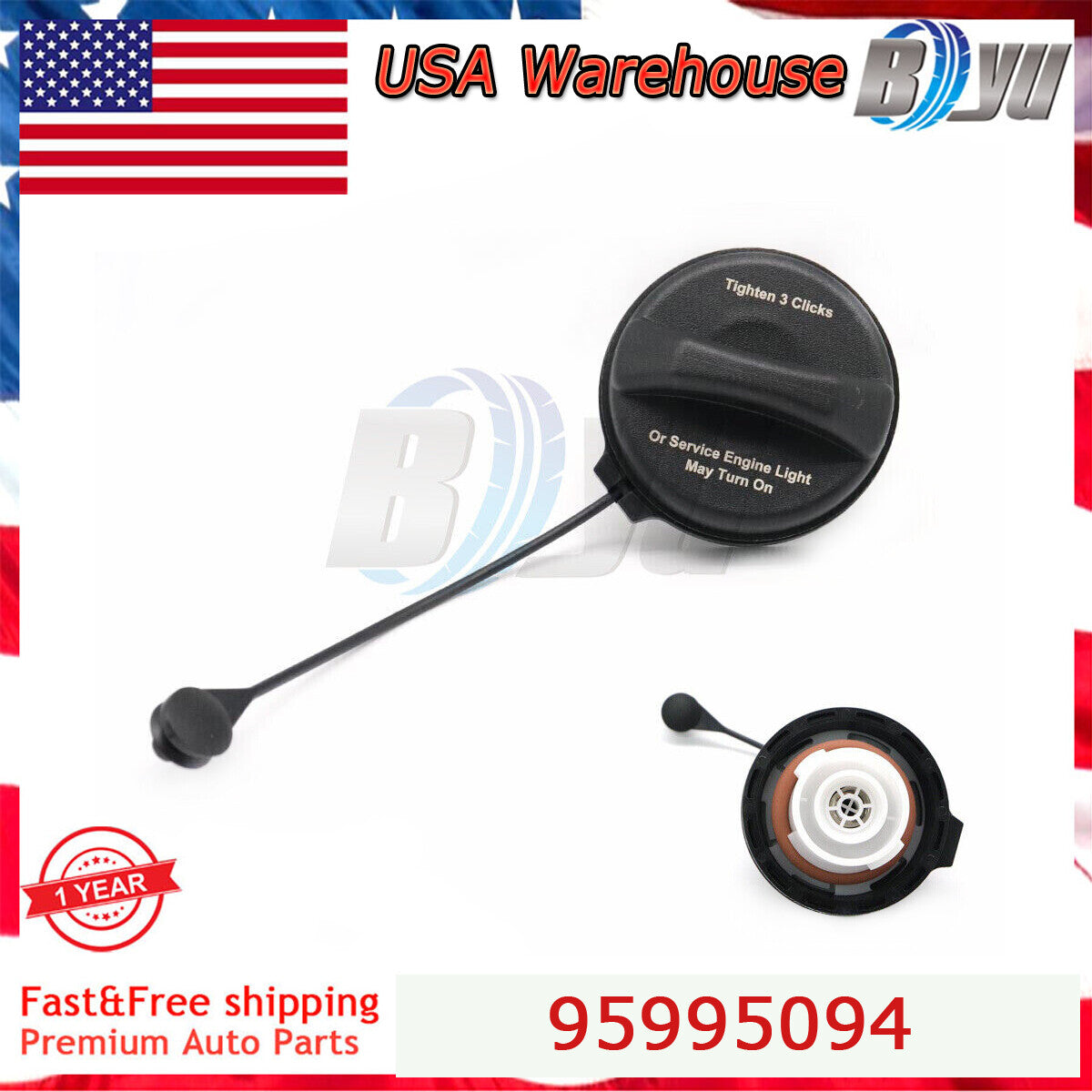 Fuel Tank Gas Cap Cover for 95995094 for Chevy for GMC for Cadillac for Buick for Pontiac 04-12