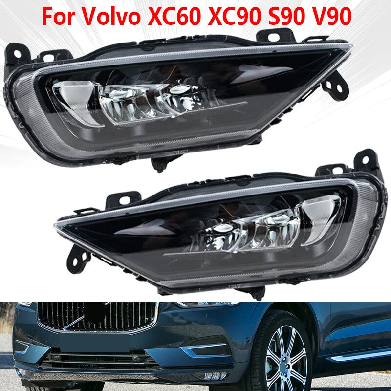 Fog lamps for Volvo S90 V90 XC90 XC90XC60 16-20 front bumper lamps driving lamps