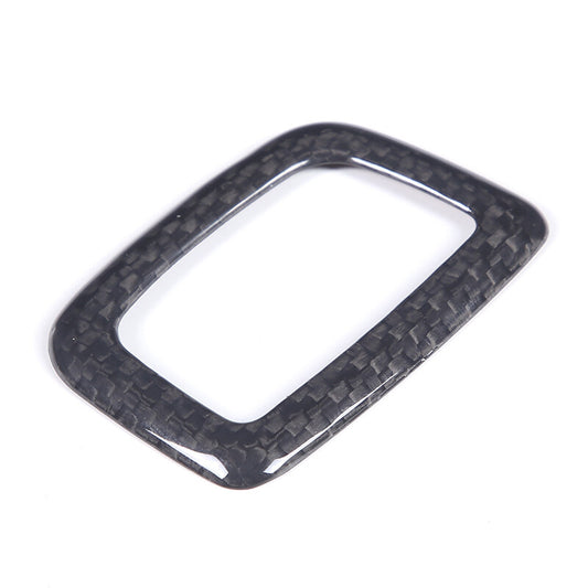 Carbon fiber air conditioner socket ventilation decorative sticker for Corvette C8 2020 - 2023