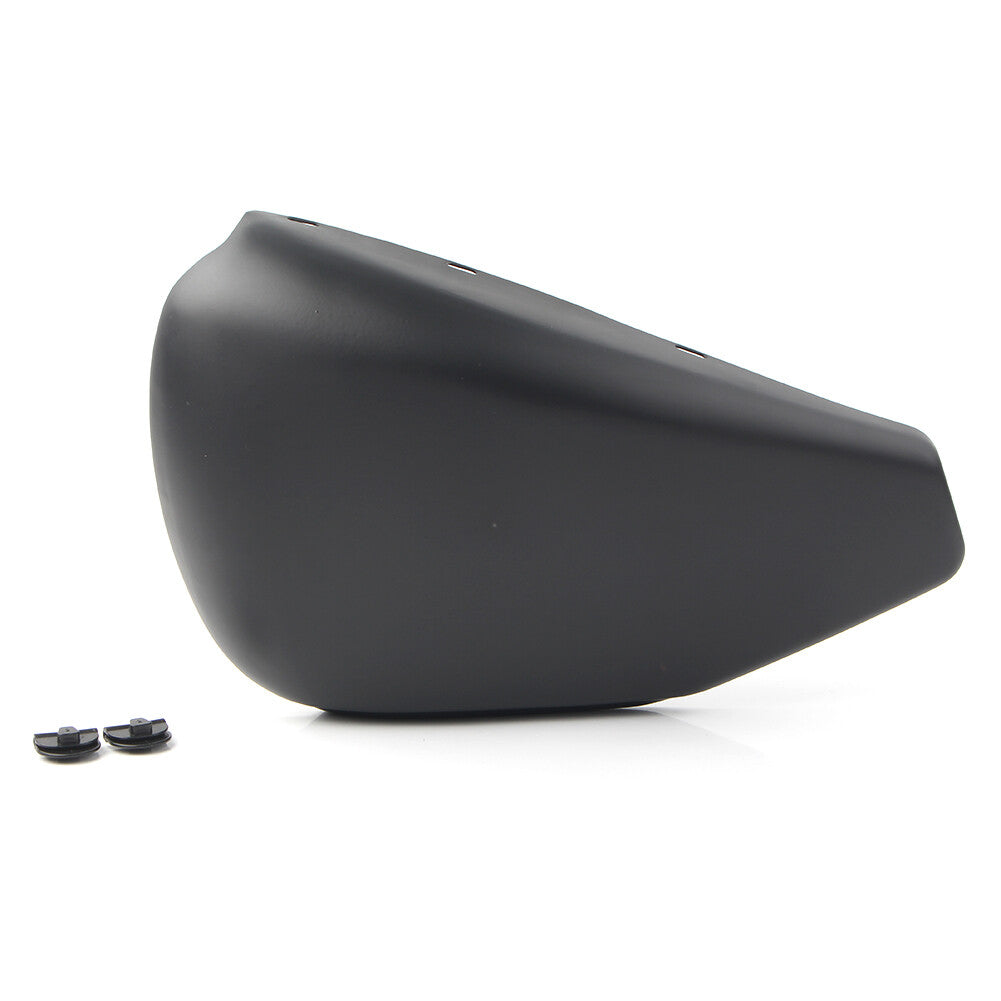 Battery Left Side Cover Guard For Sportster XL883 1200 48 72 2004-13 Matt black