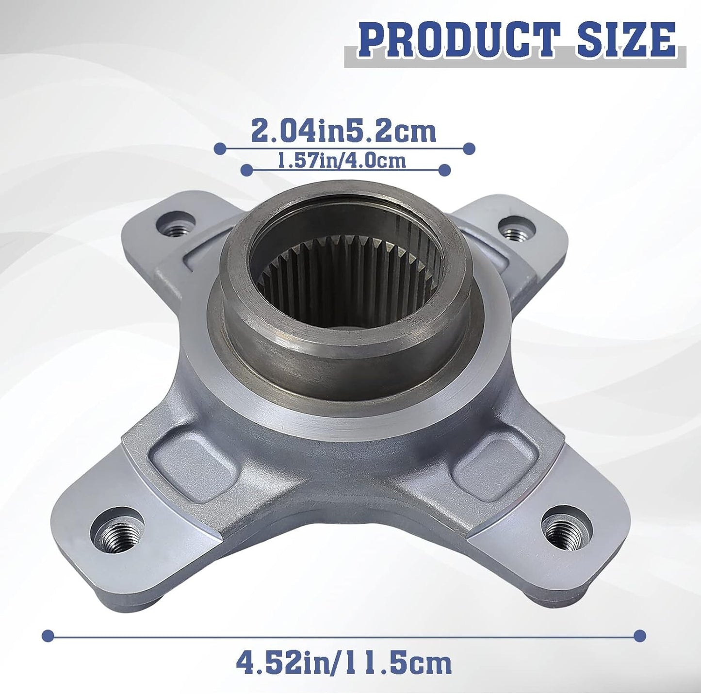 TRX400ex Rear Brake Hub Axle Disc Flange Rotor for Honda FOURTRAX SPORTRAX TRX