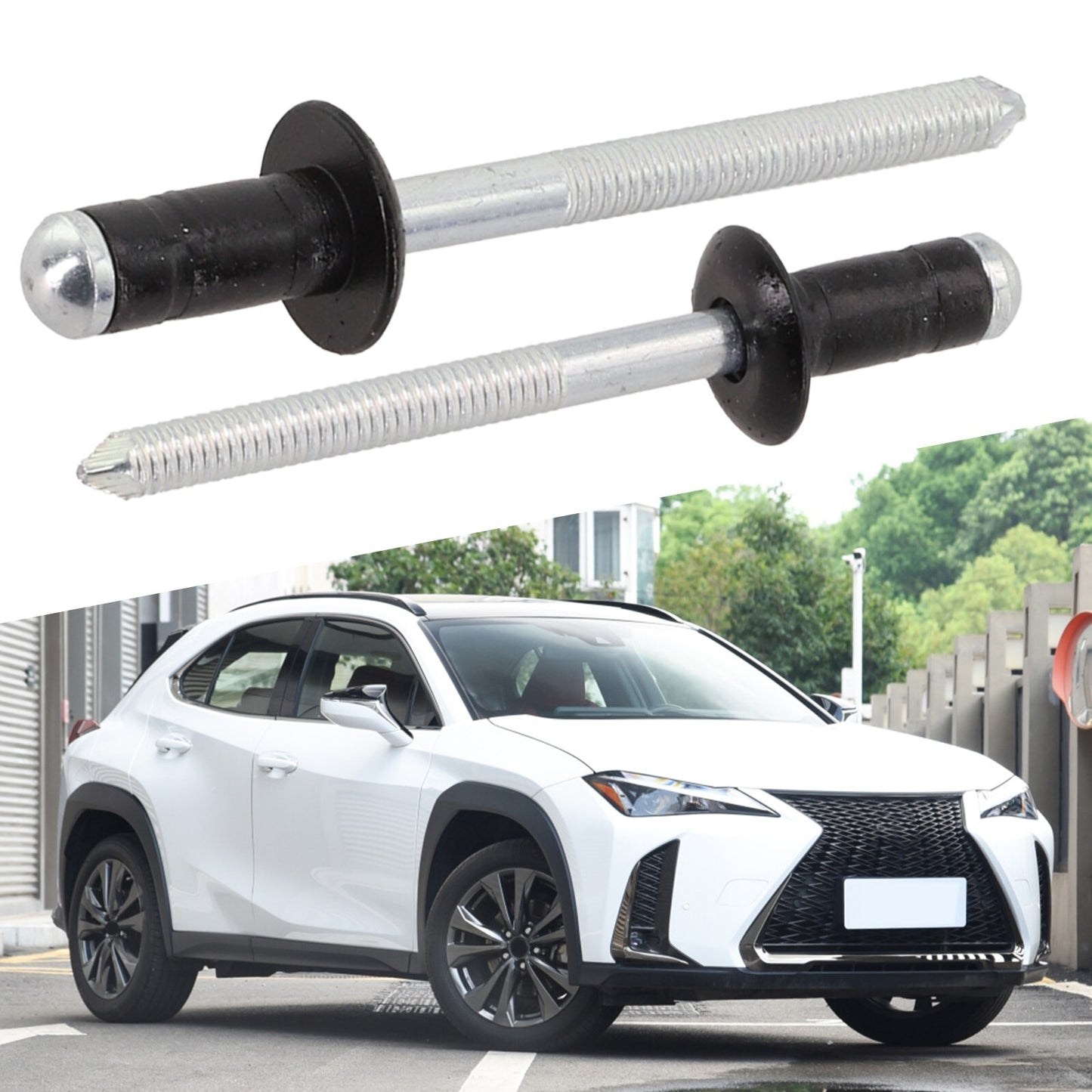 for TOYOTA Fuel Lid Gas Door Rivets Set of 2 Perfect Fit and Quality