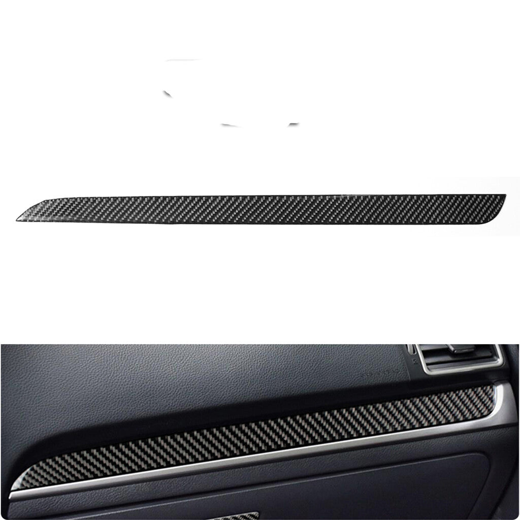 Carbon fiber Copilot console protective case sticker decoration suitable for Subaru Forester 2013-18