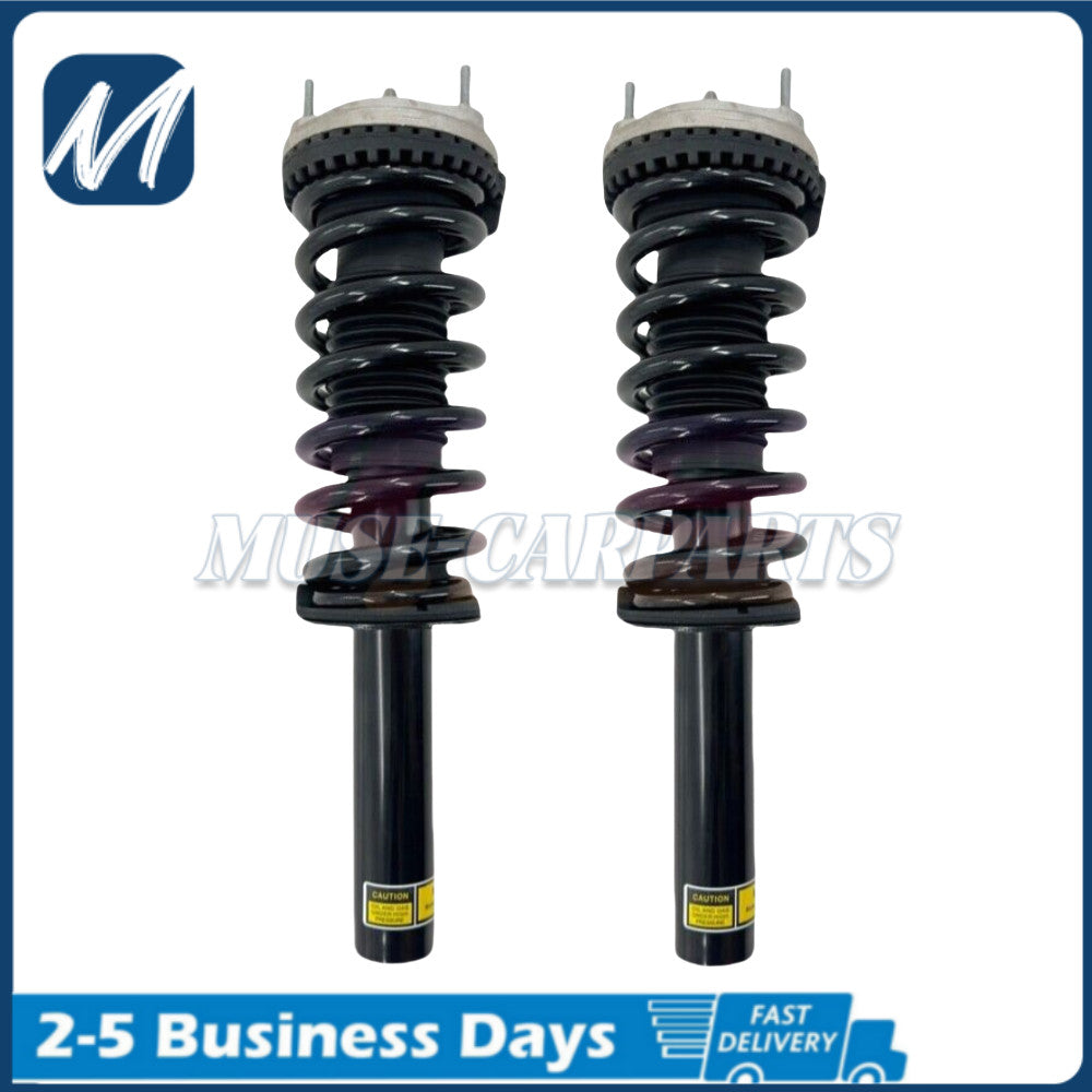 pair of front shock absorber strut assemblies with live sensors are suitable for Jaguar XJ XJR X351 AWD 13-19
