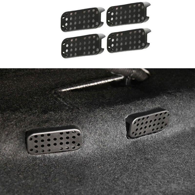 for Infiniti QX50 2019-2023 Matte Black for Seat Lower Dust Cover Cover Trim 4PCS