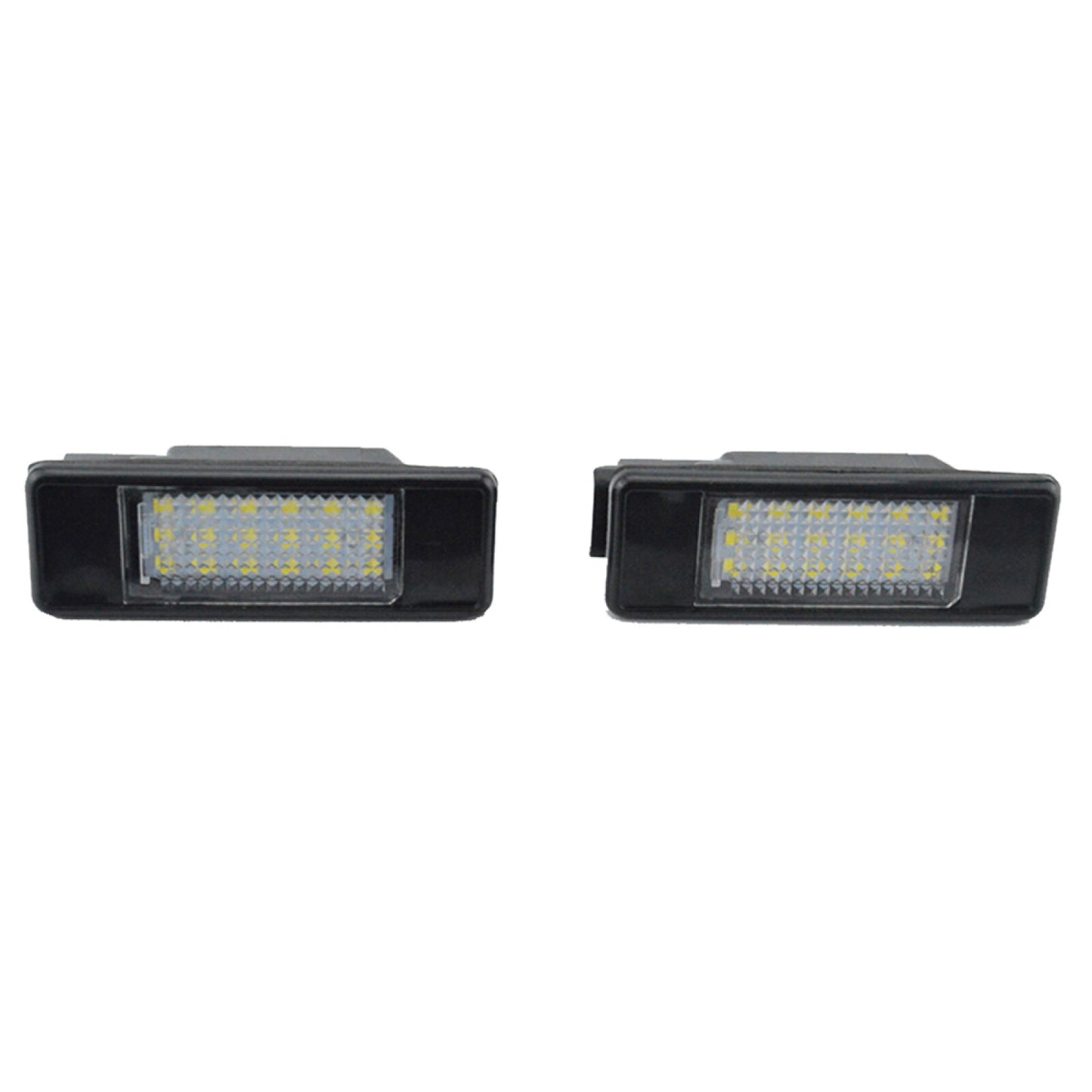 1Pair Number License Plate LED Light for Peugeot 106/207/307/308 for Citroen C3/C4