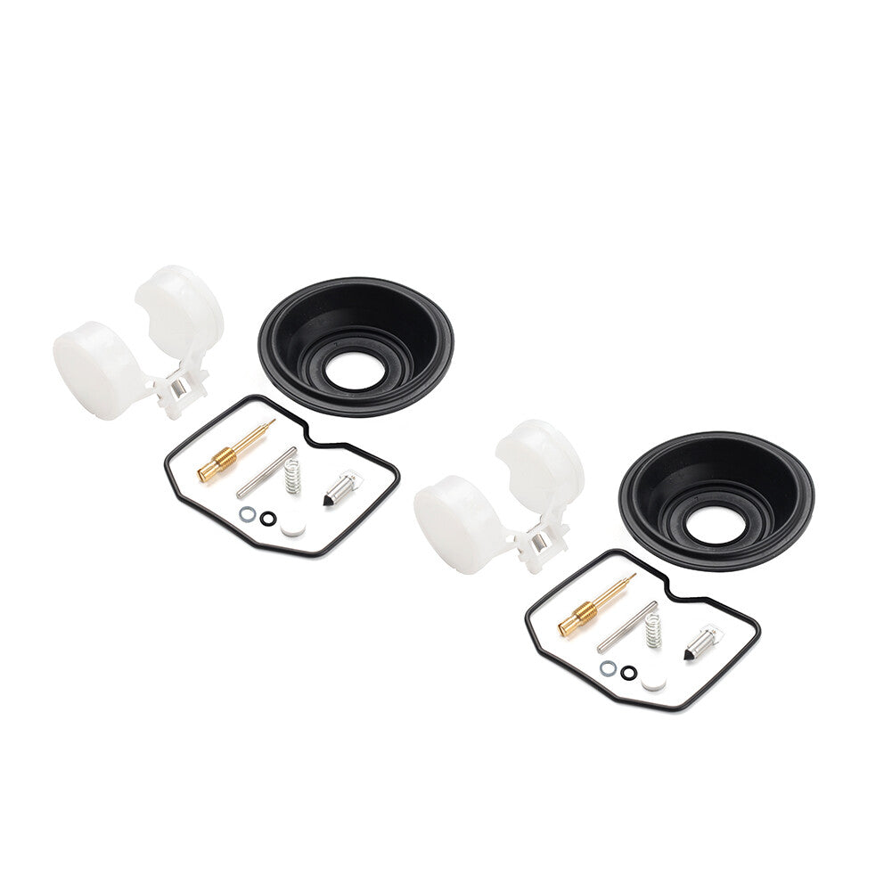 2 Set Carburetor Repair Kit Float Diaphragm for Kawasaki EN450 454 LTD 1985-1990