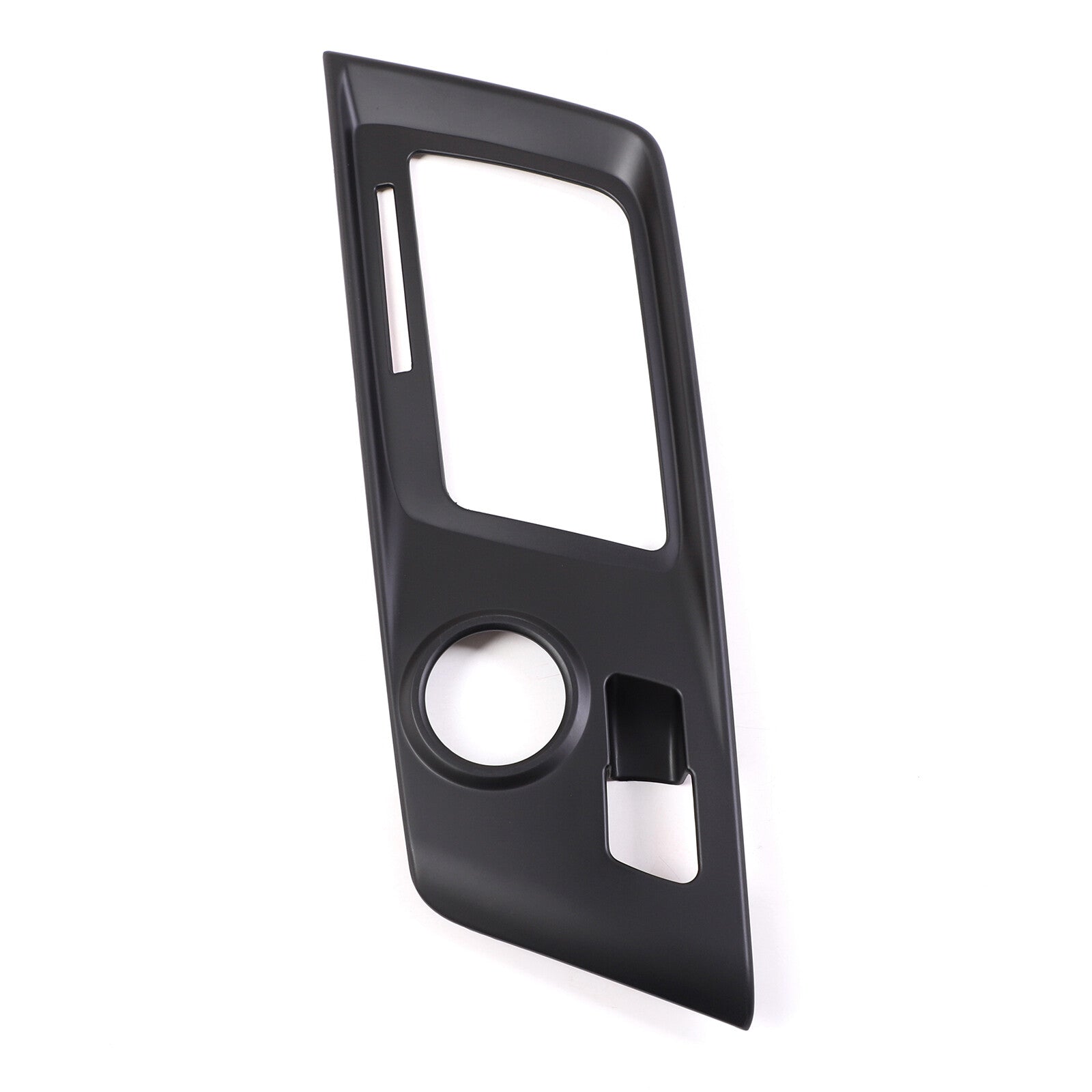 ABS smooth black gear shift rail frame trim cover for Toyota Tenderloin 2014 - 2021