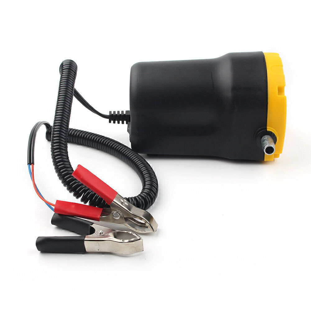 Car Electric Oil Pump 12V Diesel Fluid Extractor Scavenge Exchange Transfer Pump