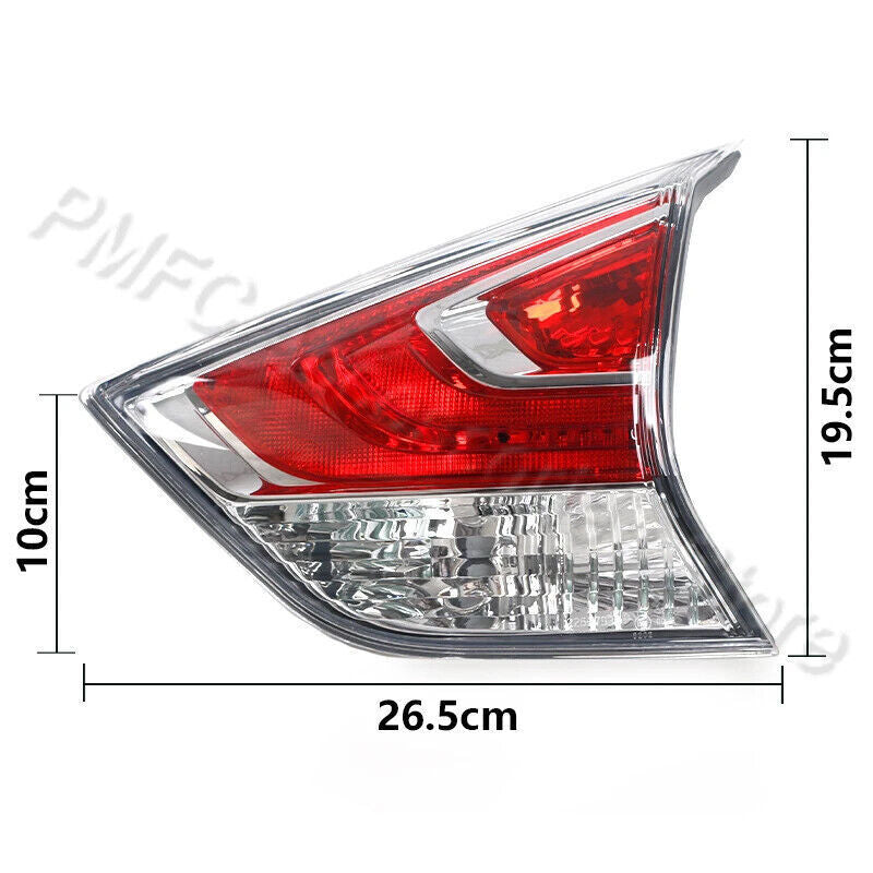 Left Inner Rear Tail Light Tail Lamp NO Bulb for NISSAN X-TRAIL T32 2014-2016