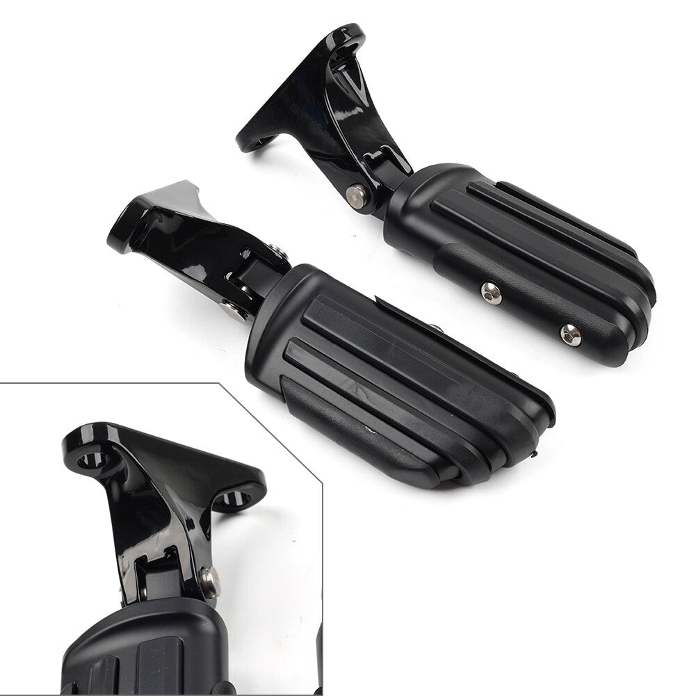 2x Rear Passenger Footpeg Mount Bracket for Harley Electra Glide Road King 1993+