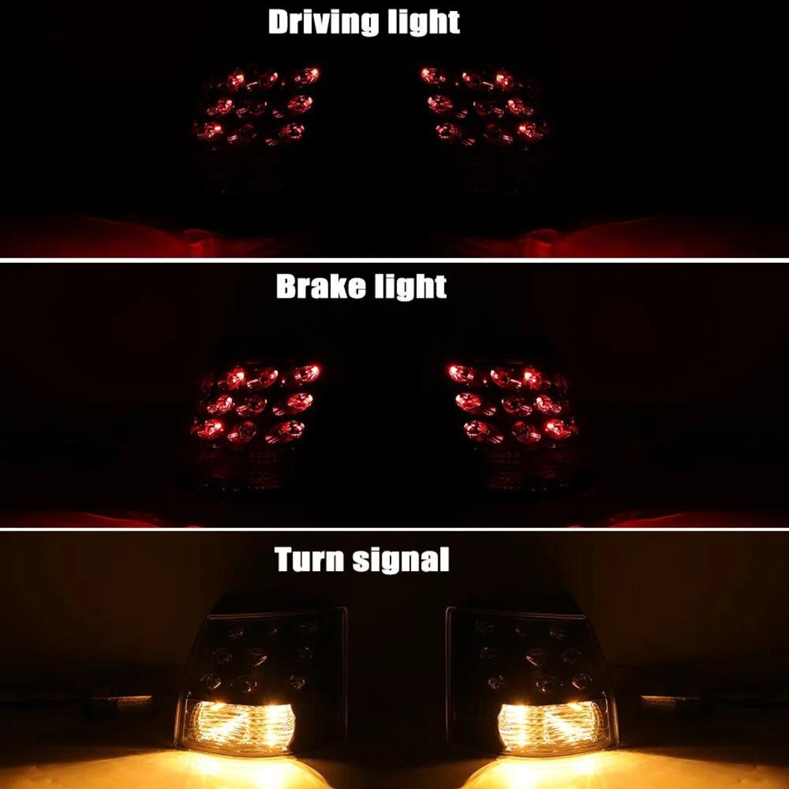 Applicable to for Mitsubishi Outlander EX 2007 - 2013, left rear brake light stop taillight