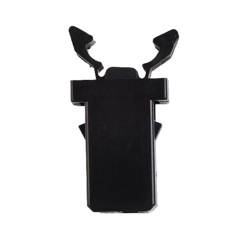 new high-strength anodized car sunglasses holder / Overhead console latch is useful.