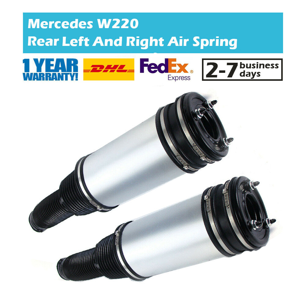 Pair Rear Air Suspension Spring Repair Bag Fit for Mercedes Benz W220 S320 S430 S500