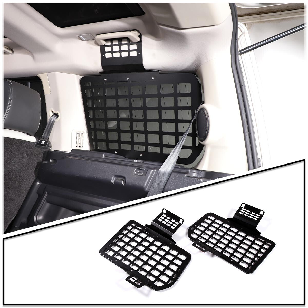 Glossy black aluminum rear license plate frame for Corvette C7 2014-2019