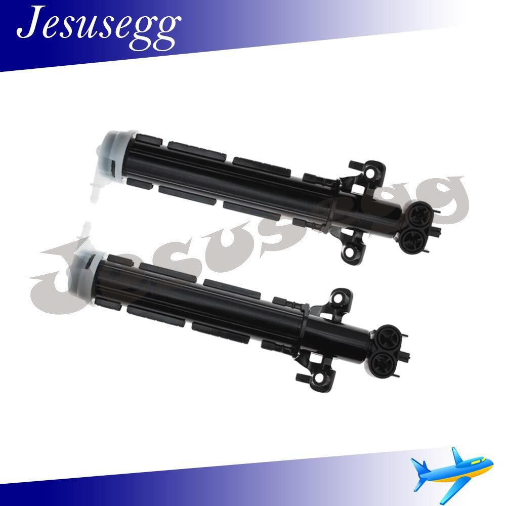 2pcs Washer Fluid Jet- Headlight Cleaning 31391838 for Volvo S60 Mk2 Black RH+LH