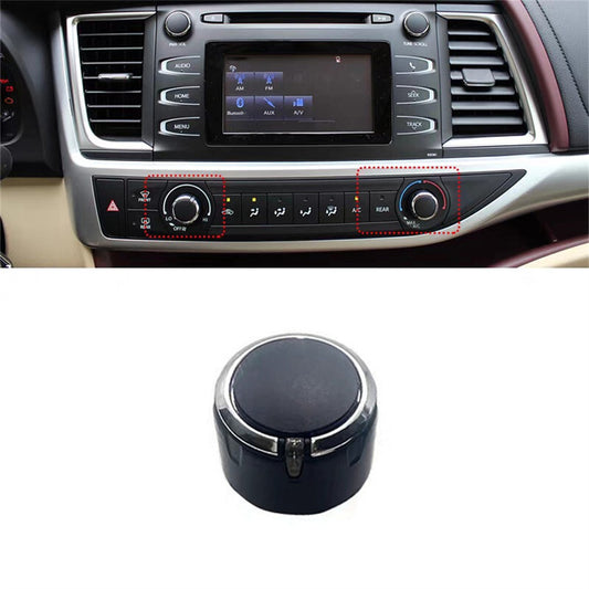 Car A/C AC Air Conditioning Knob Control Buttons for Toyota Highlander 2015-2020
