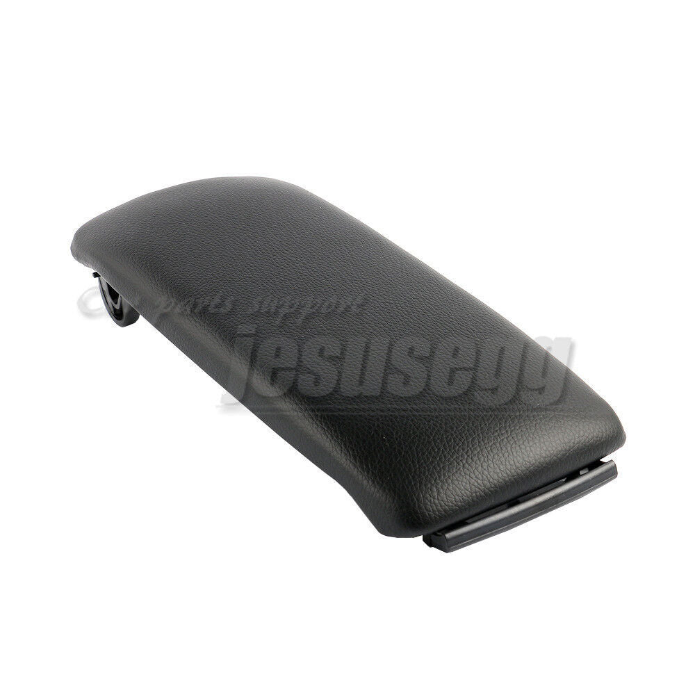 Black Car Arm Rest Armrest Cover Center Console Lid for Audi A4 C5 S4 1998-2005