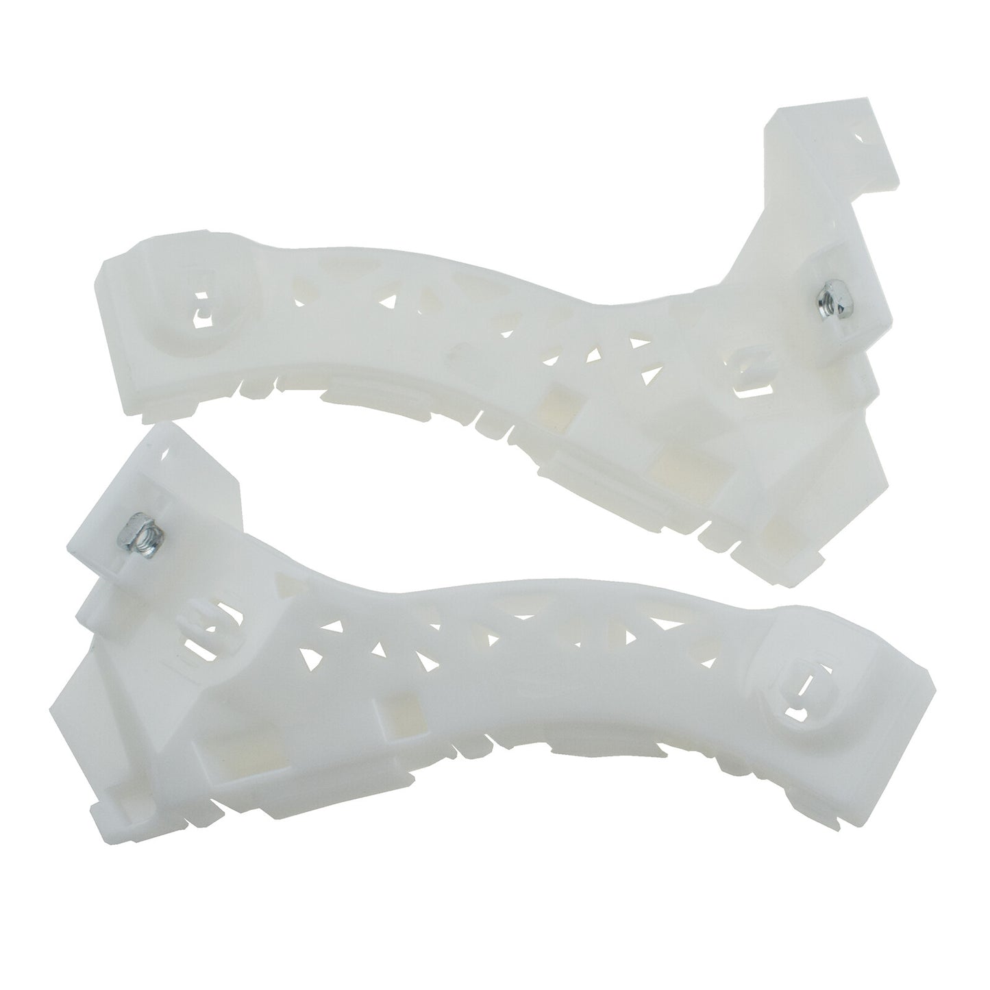 2Pcs Front Left Right Side Bumper Retainer Brackets For 2004-2008 for Mazda 3