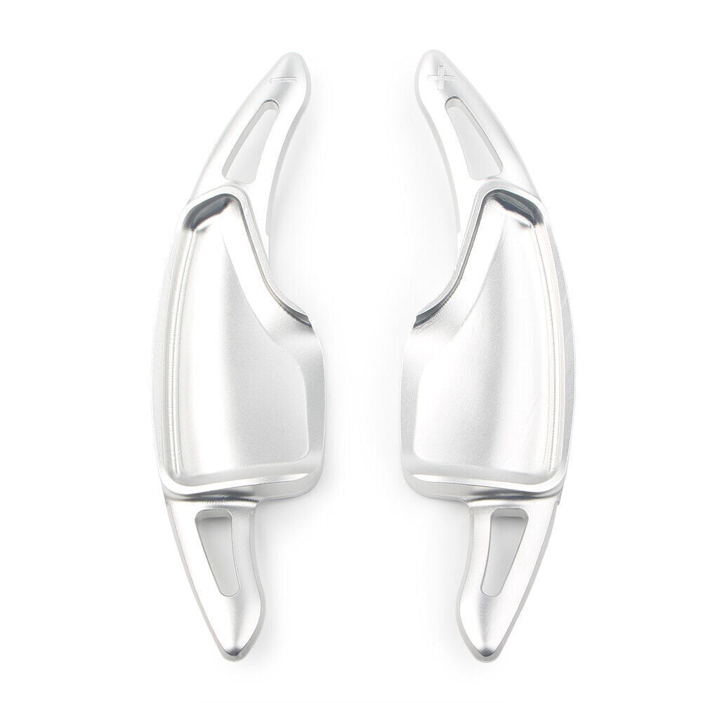 Steering Wheel Shift Paddle Shifter Extension Fit for Chevrolet Camaro 16-18 Silver