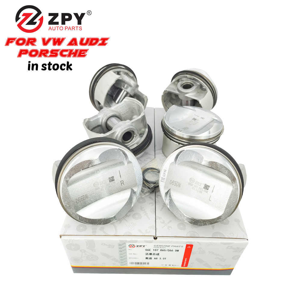 ZPY Adracing forged piston 84.5mm engine piston with ring for Audi for VW C6 A6 for A8