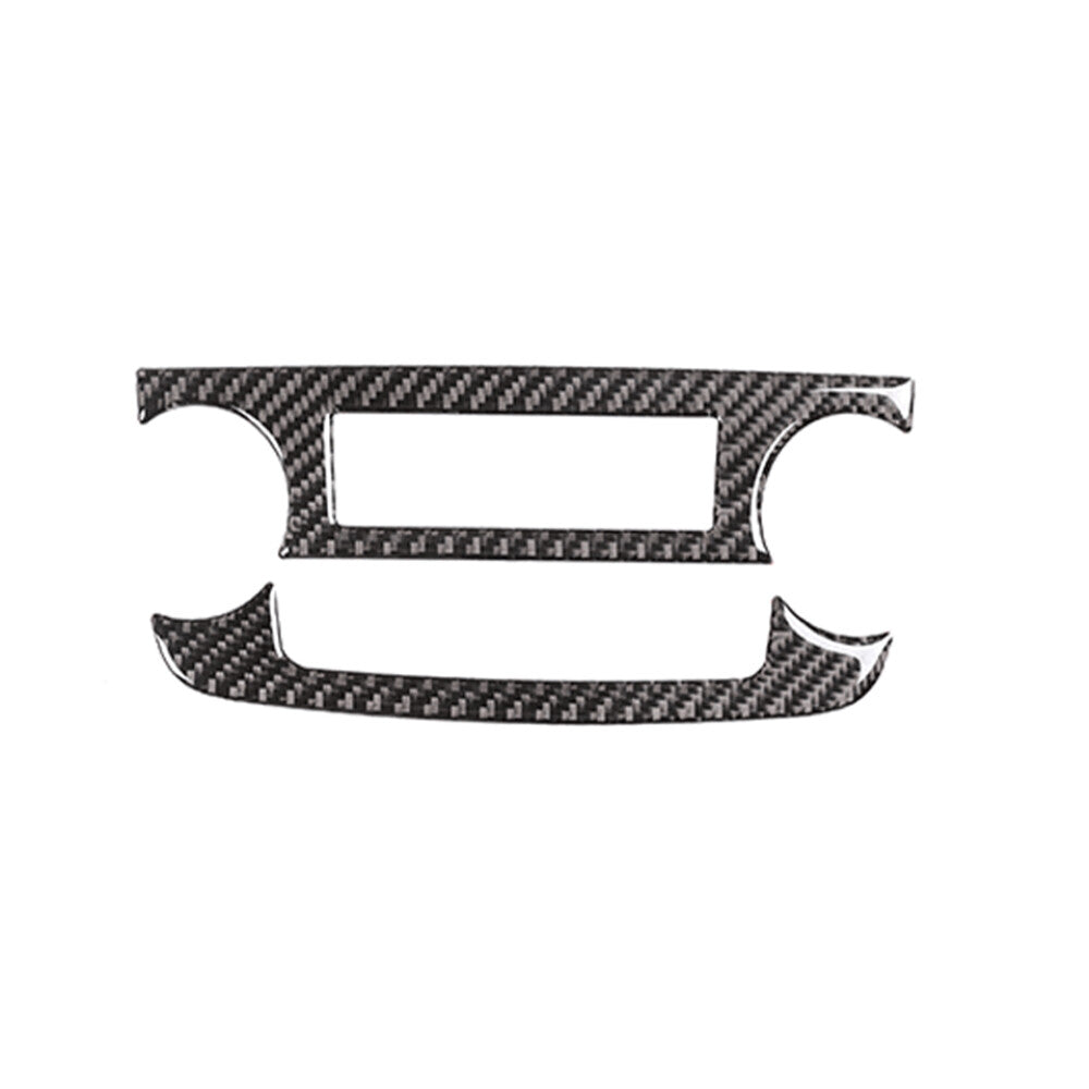 Carbon Fiber Central Control CD Volume Switch Cover for Honda CR-V CRV 2007-2011