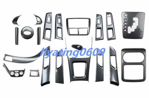 21-Piece Carbon Fiber Style Interior Design Kit for Subaru Forester 2008 - 2012