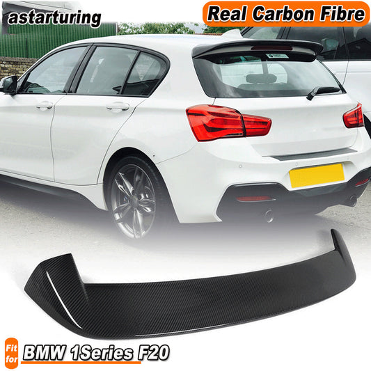 for BMW F20 116i 120i M135i M140i 12-14 REAL Carbon Rear Roof Window Spoiler Lip