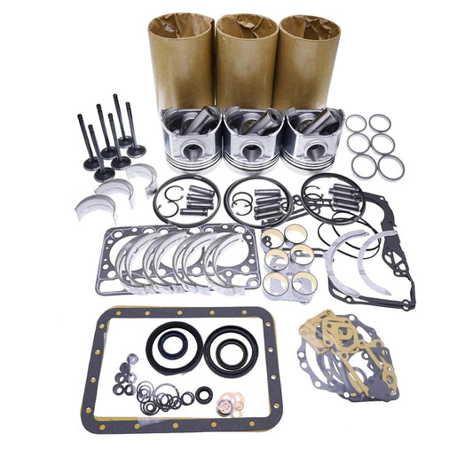 Rebuild Kit for Kubota D1302 Indirect Engine KH60 Excavator L275 Tractor