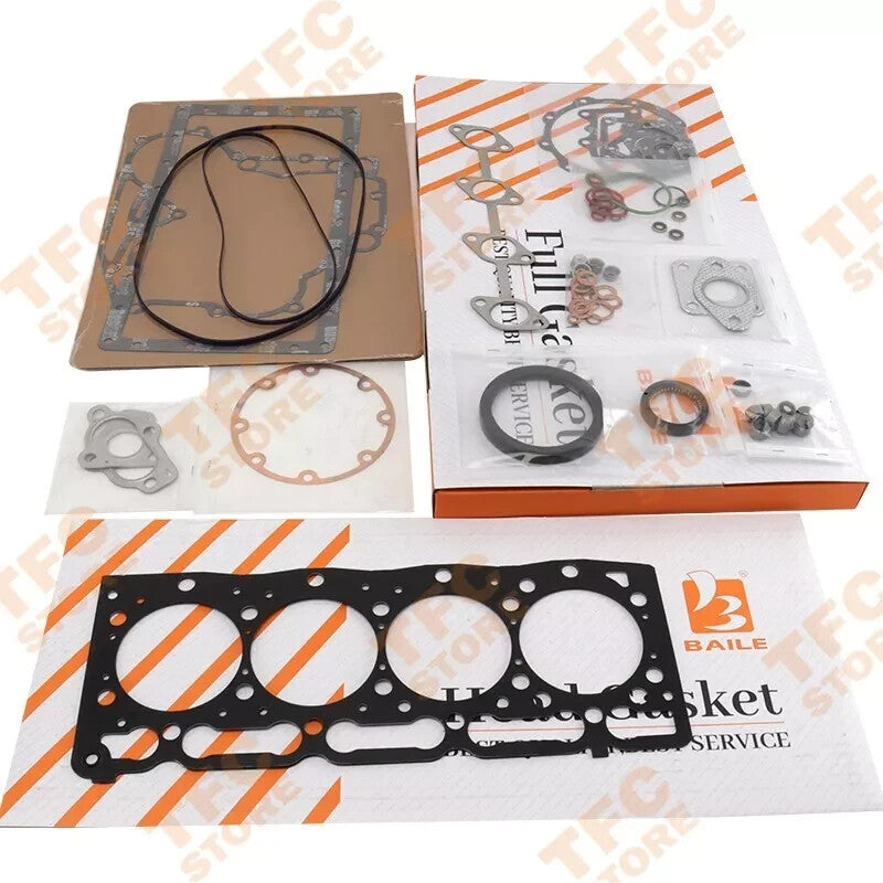 New V1505 Engine full Gasket kit For Kubota Tractor with Head Gasket