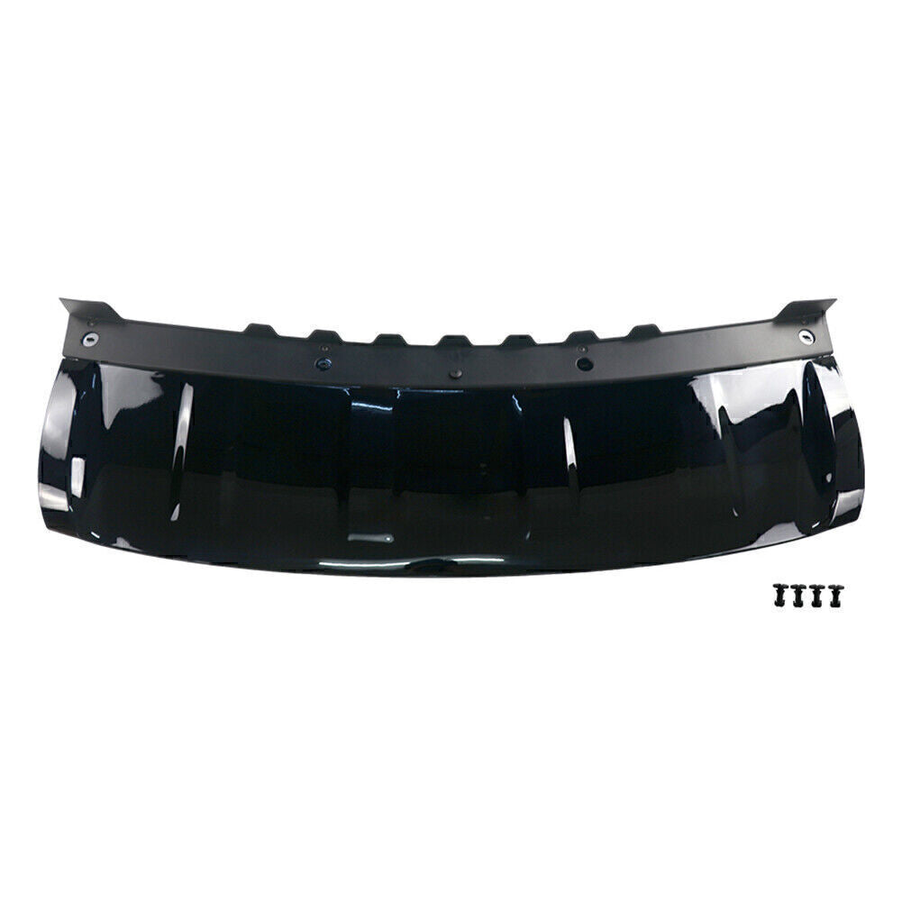 Towing Eye Front Bumper Plate Cover for Land Rover for Range Rover Sport 18-20 Black