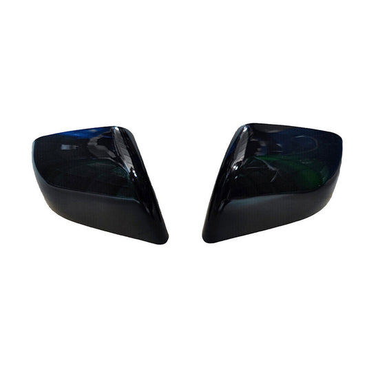 NEW Fit for Tesla for Model Y Pair Black Rear View Side Mirror Cover Cap Skull Cap
