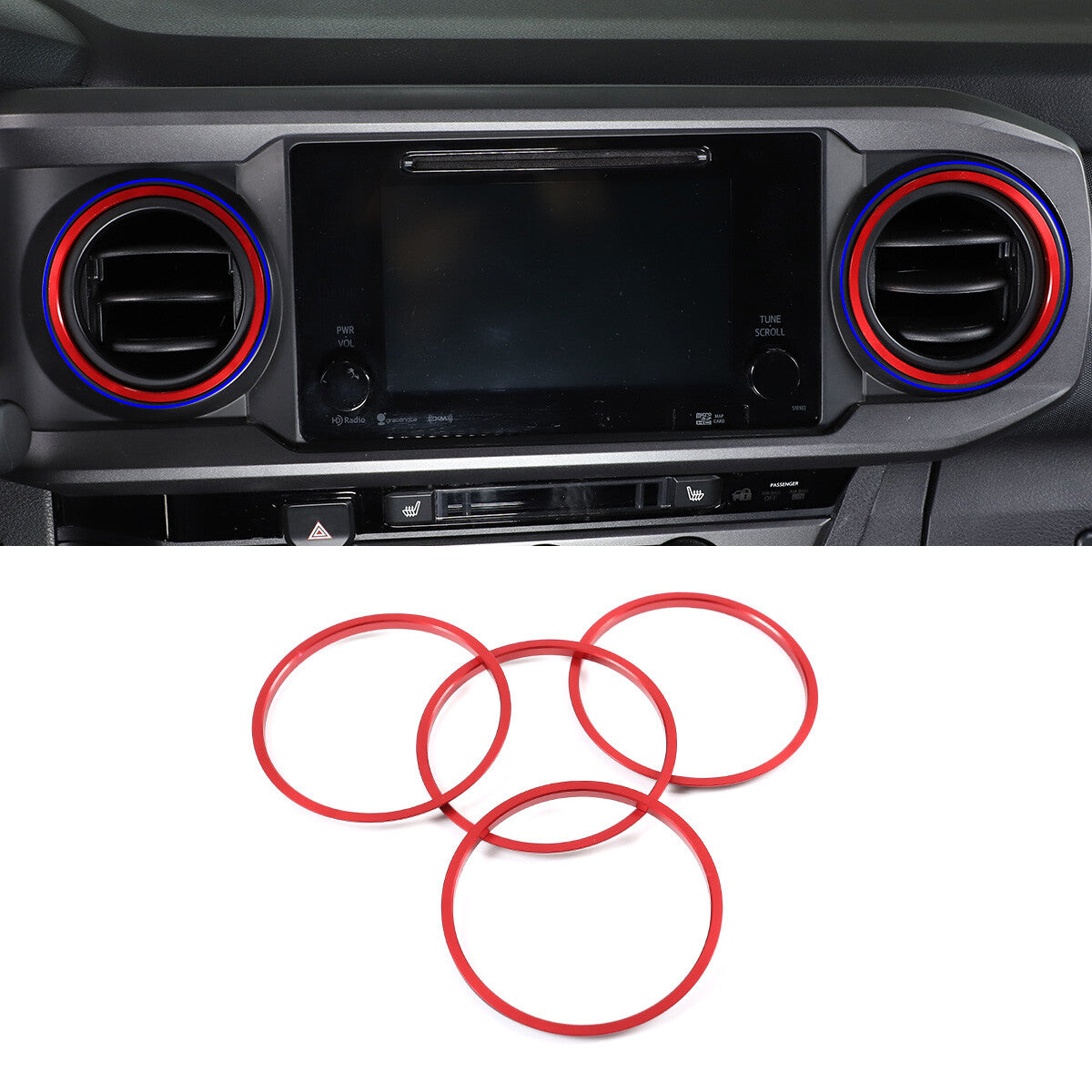 Front window roof sunshade snow cover half-cover trim for Corvette C8 2020 - 2023