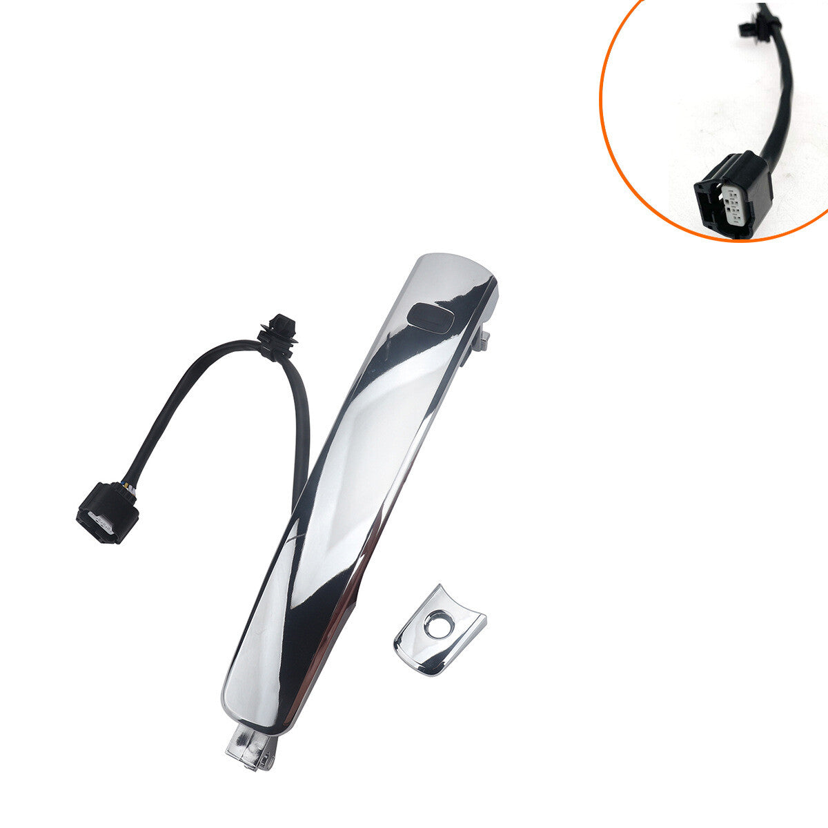 Rogue Car Front Left Outside Chrome Door Handle for Smart Entry For 2010-2013 for Nissan