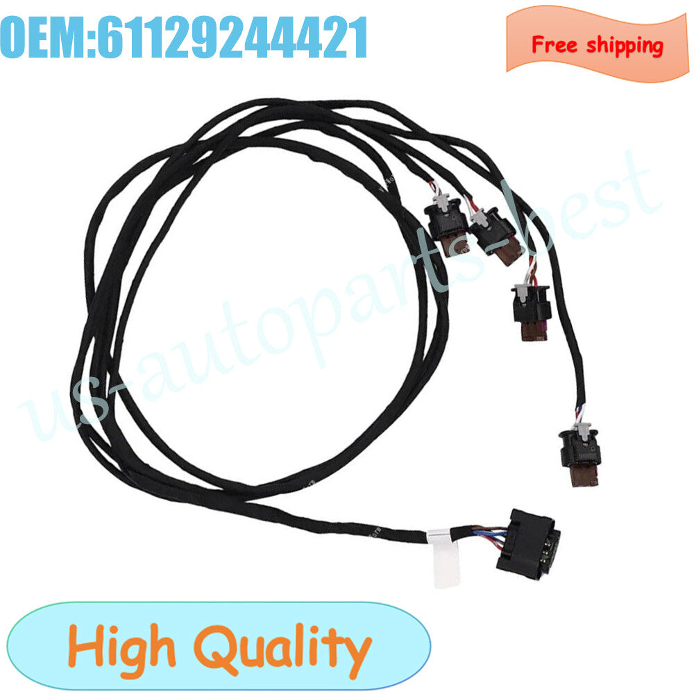 for BMW X5 E70 LCI 2011-2013 Front Bumper Parking Sensor Harness PDC 61129244421