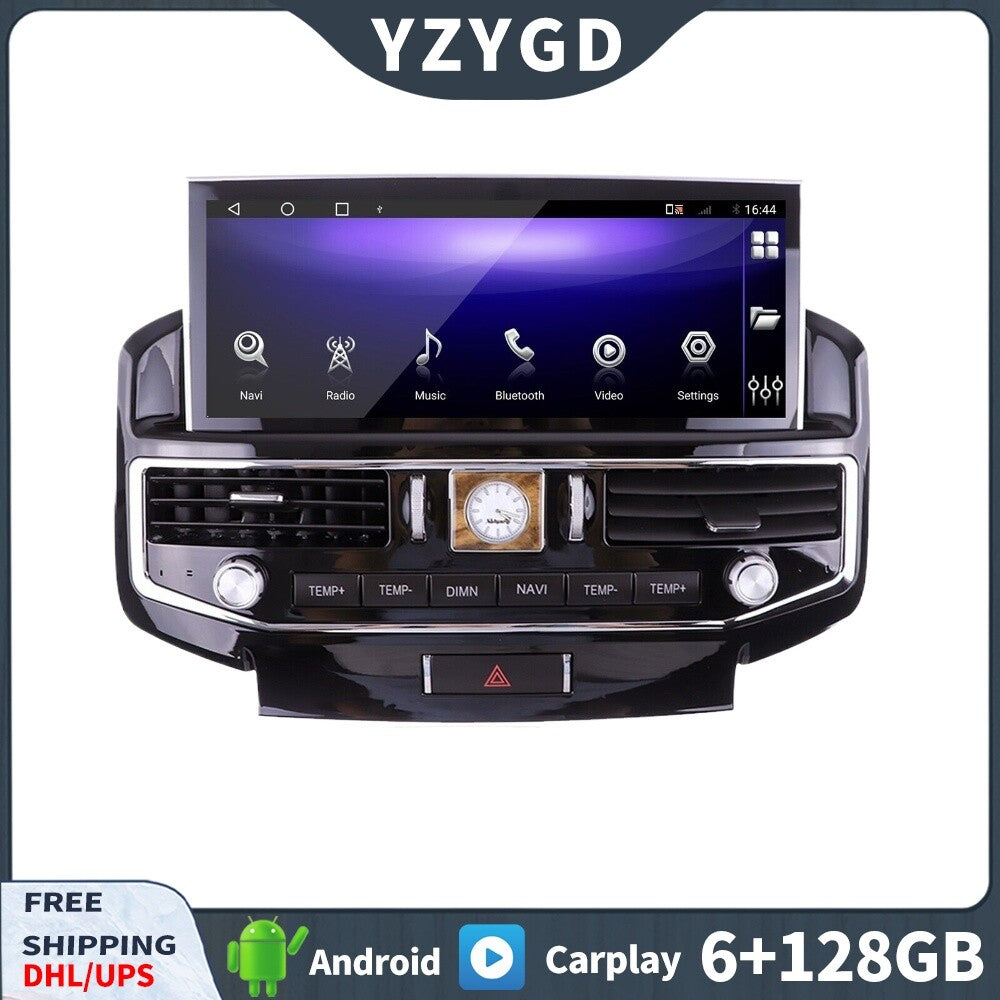 for Toyota for Land Cruiser LC200 2008-2015 Android Stereo Car Radio Receiver Screen