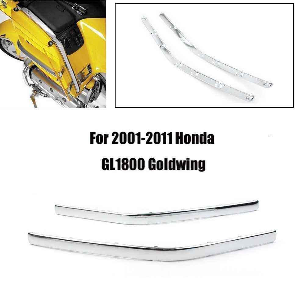 Front Side Fairing Cowl Edge Molding Trim for Honda Goldwing GL 1800 2001-2011
